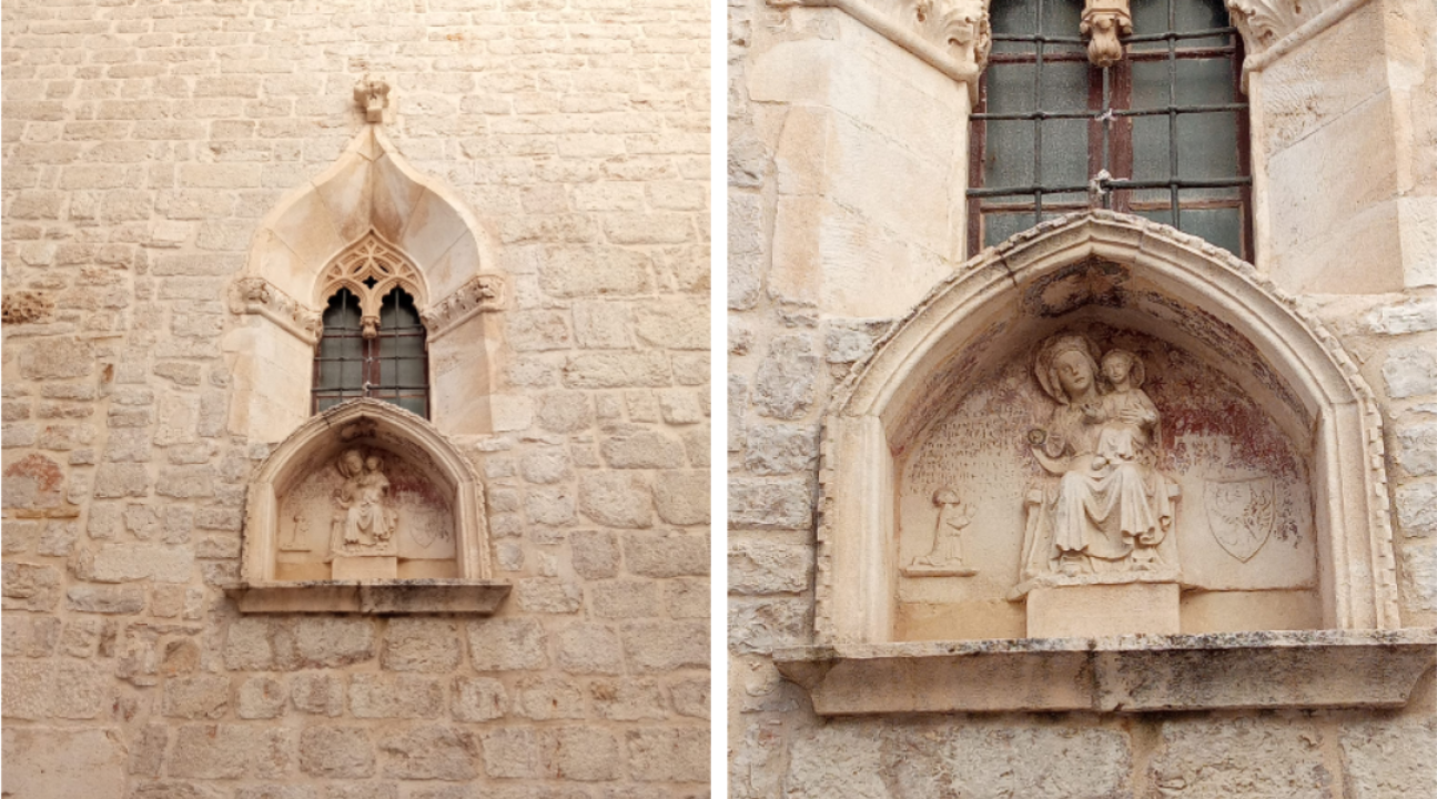 Liječnik Marko prvi je povijesno poznati šibenski pučanin koji je ostavio svoj portret i obiteljski grb