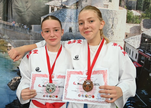 Članovi Karate kluba 'Okit Vodice' sudjelovali na 6. 'Mostar Openu' i osvojili 12 medalja