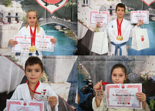 Članovi Karate škole Tisno osvojili šest medalja na turniru u Mostaru
