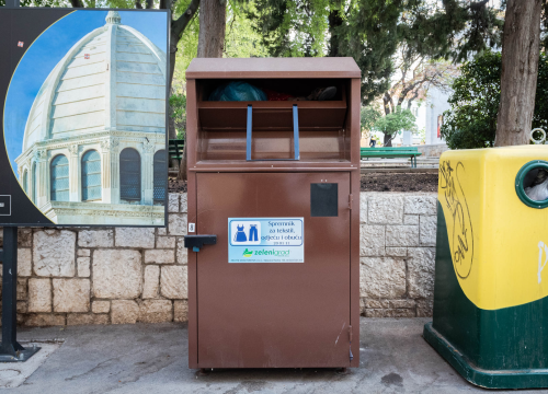 Recikliranje odjeće ima brojne ekološke prednosti, u Šibeniku kontejneri na 30 lokacija