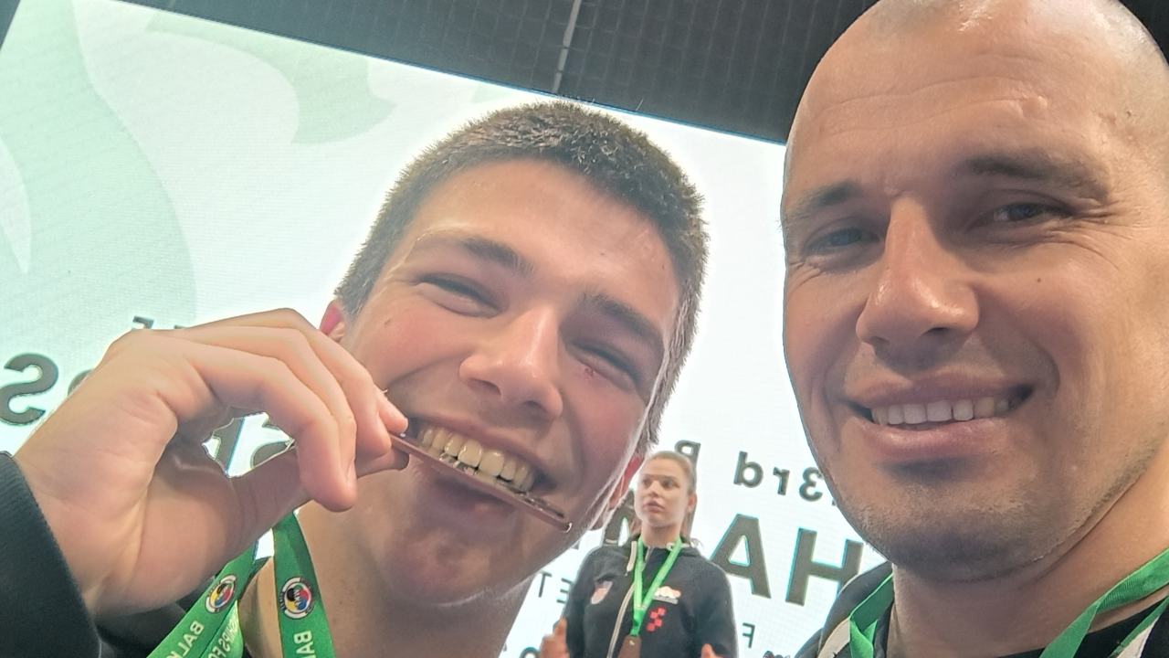 Veliki uspjeh za Karate klub Šibenik: Toma Mileta brončani na Prvenstvu Balkana!