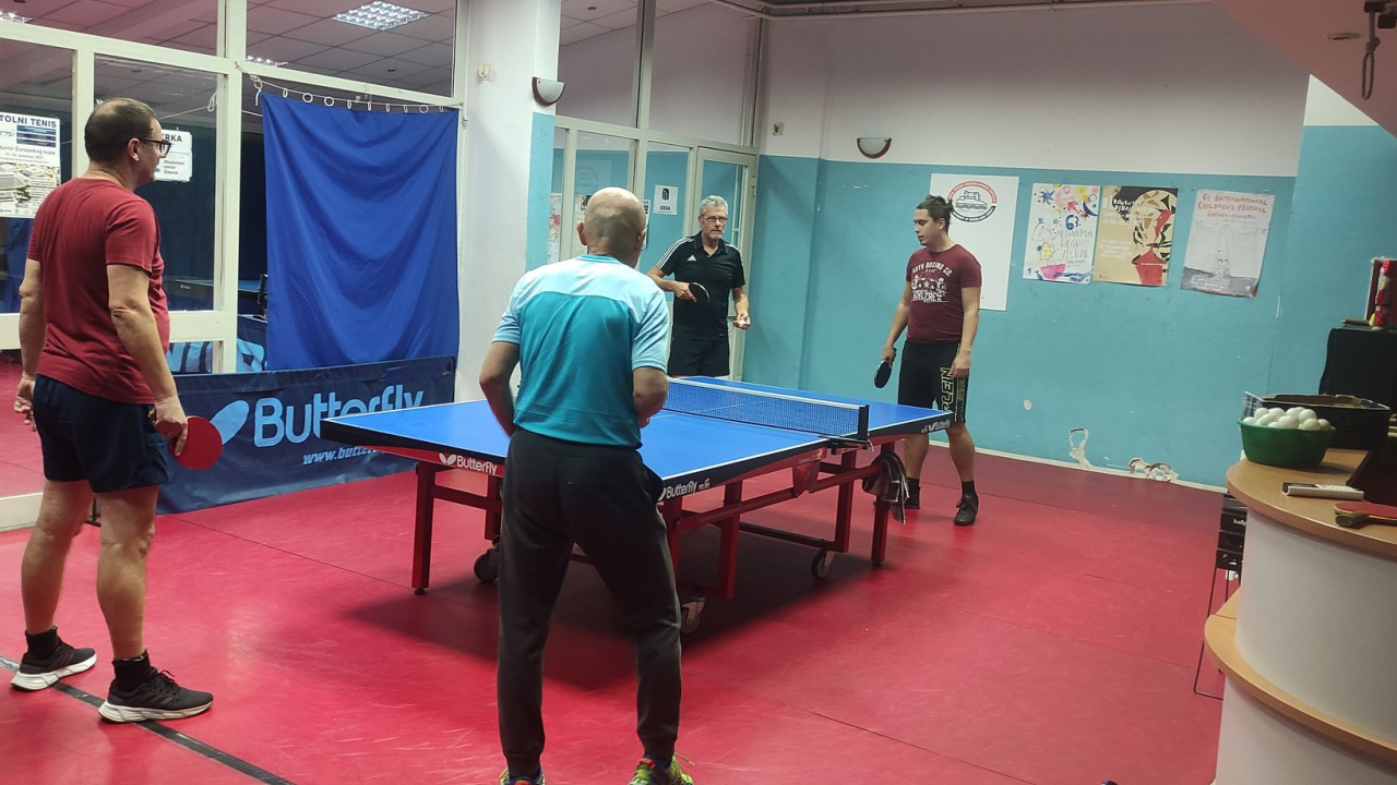 Odigrano peto kolo rekreativne stolnoteniske lige Šibenik