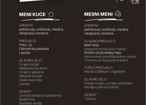 Fotografija 3 - Bistro Kod Starog ima odličnu ponudu menija za domjenke!