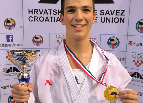 Fotografija 4 - Brat i sestra Mileta i Karlo Ramljak ovog vikenda na Ligi mladih u Veneciji