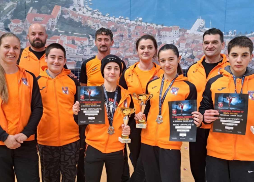 Tri borca, tri zlata: Kickboxing klub Dalmatino sjajan na Croatia Openu
