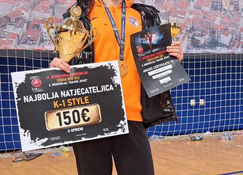 Fotografija 6 - Tri borca, tri zlata: Kickboxing klub Dalmatino sjajan na Croatia Openu