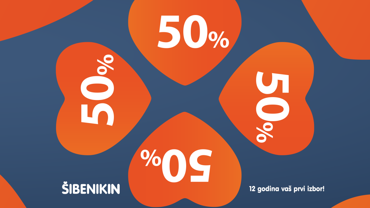 ŠibenikIN do kraja siječnja časti s 50 posto popusta na oglašavanje!