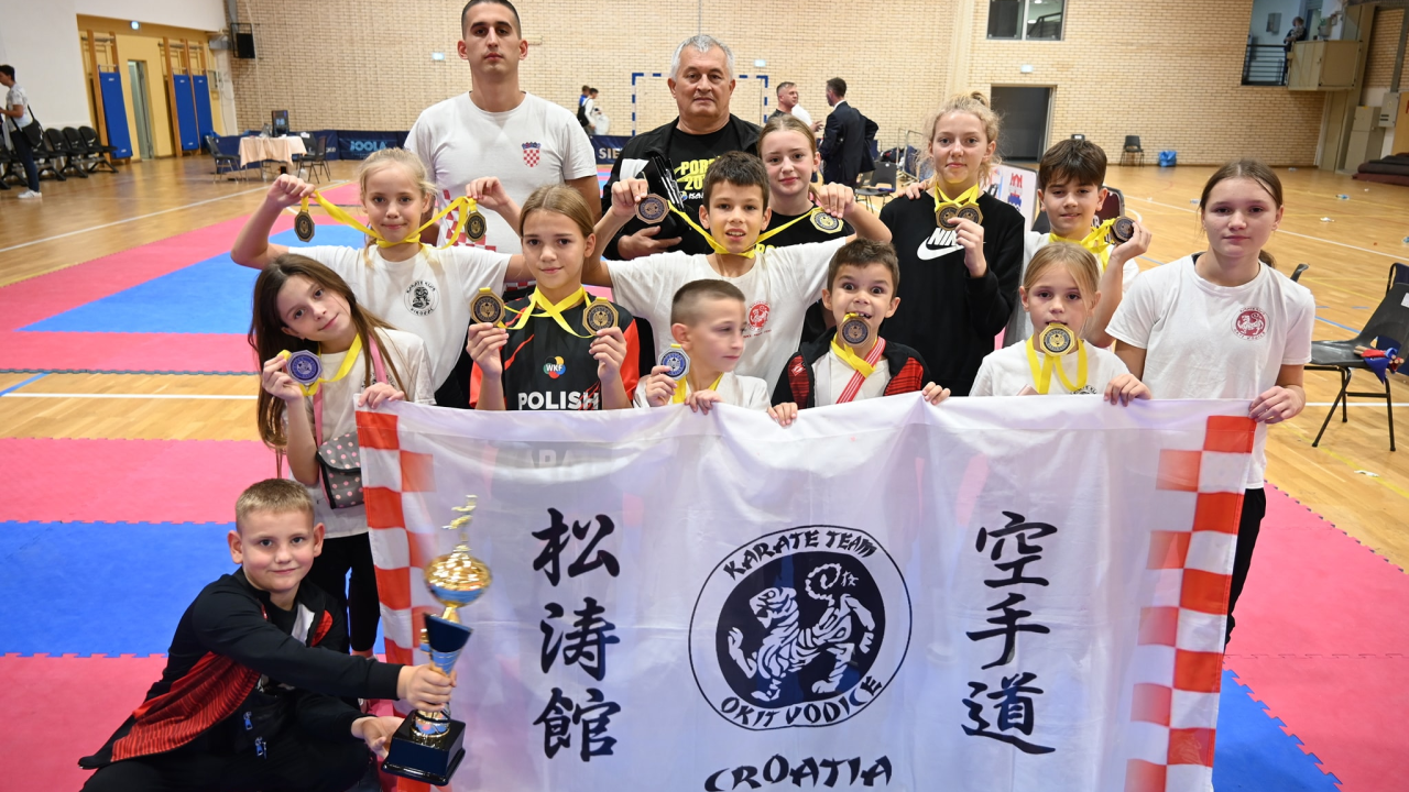 Karate klub Okit Vodice otvara sezonu na prestižnom Grand Prix Croatia