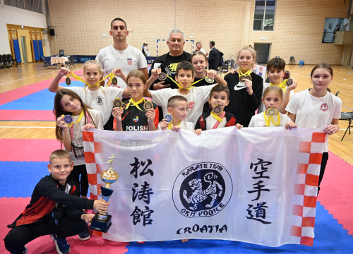 Karate klub Okit Vodice otvara sezonu na prestižnom Grand Prix Croatia