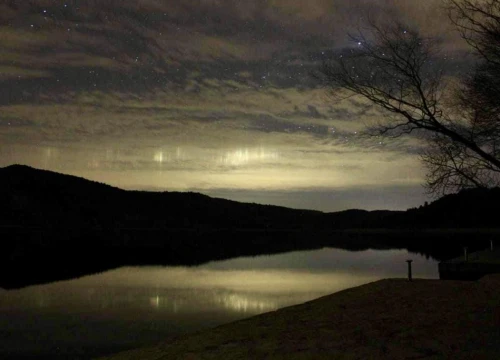 Misteriozna svjetlost na nebu prije neki dan iznad Visovca je rijedak optički fenomen