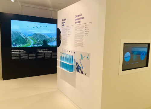 Fotografija 4 - Turistički djelatnici i predstavnici agencija obišli Posjetiteljski centar 'Kanal sv. Ante'