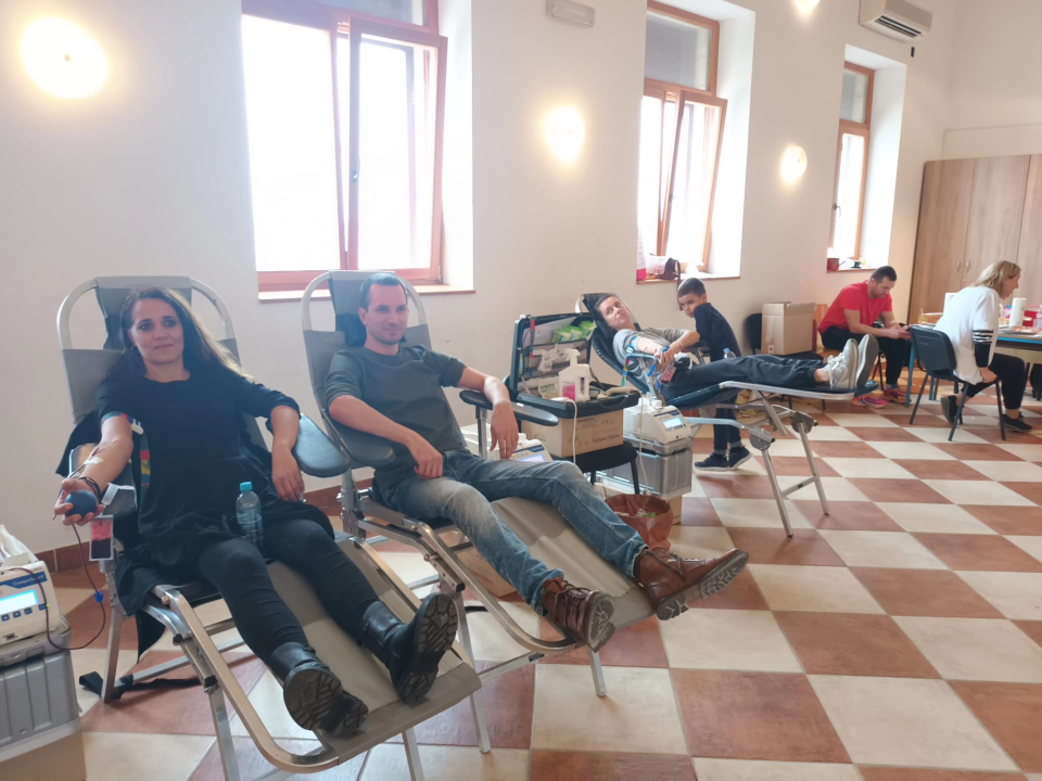 U Rogoznici jutros prikupljeno 33 doza krvi, ponose se i s tri nova darivatelja