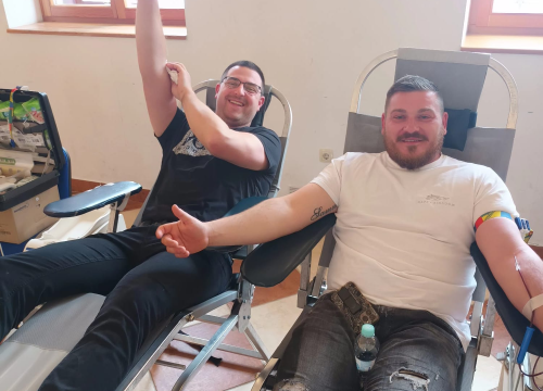 Fotografija 5 - U Rogoznici jutros prikupljeno 33 doza krvi, ponose se i s tri nova darivatelja