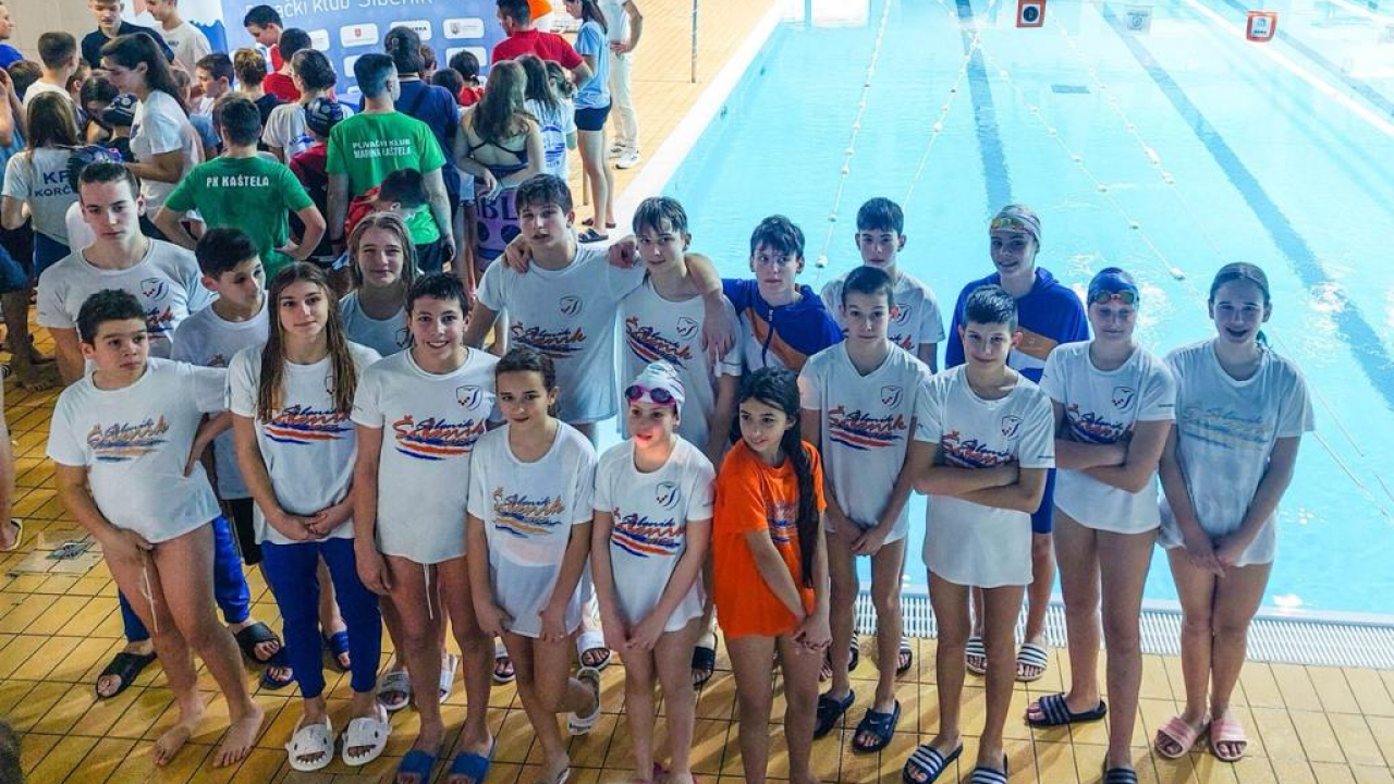 U Šibeniku održano Regionalno prvenstvo Hrvatske za kadete i mlađe kadete: Nastupilo 210 plivača