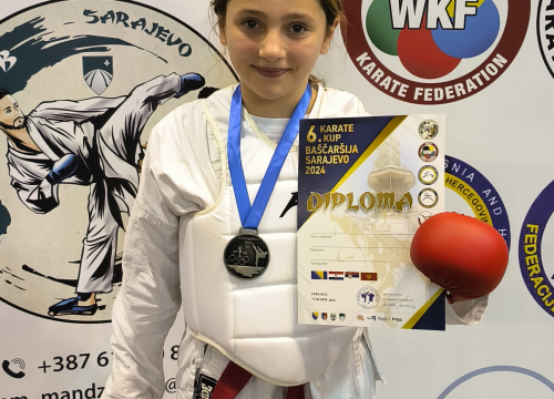 Fotografija 3 - Još jedan uspješan vikend za Karate klub Šibenik 1066: Iz Sarajeva se vratili s nizom medalja