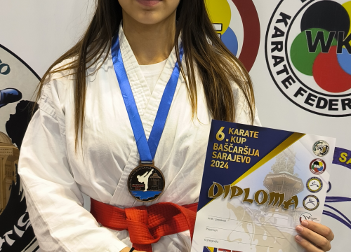 Fotografija 6 - Još jedan uspješan vikend za Karate klub Šibenik 1066: Iz Sarajeva se vratili s nizom medalja