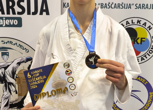 Fotografija 7 - Još jedan uspješan vikend za Karate klub Šibenik 1066: Iz Sarajeva se vratili s nizom medalja