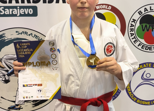 Fotografija 8 - Još jedan uspješan vikend za Karate klub Šibenik 1066: Iz Sarajeva se vratili s nizom medalja