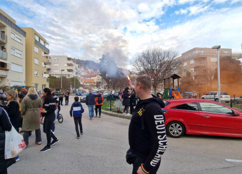 Fotografija 7 - Ivica Tucak ostao bez teksta: Susjedi  na Šubićevcu pripremili mu doček kojem se nije nadao, ali se oduševio
