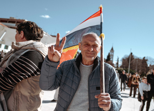 Fotografija 3 - Šibenčani masovno dočekali svjetske prvake, Tucak: 'Gdje god pođem osjećam ljubav koju mi pružate'