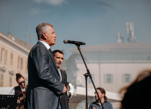 Fotografija 23 - Šibenčani masovno dočekali svjetske prvake, Tucak: 'Gdje god pođem osjećam ljubav koju mi pružate'