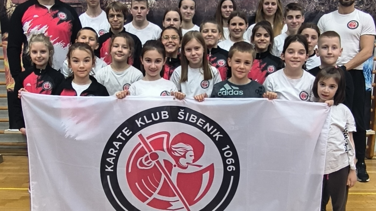 Čak 17 medalja za članove Karate kluba Šibenik 1066 na Grobničan kupu