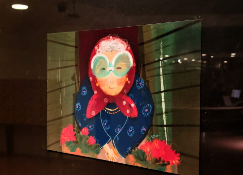 Fotografija 3 - U knjižnici otvorena izložba mlade umjetnice Lucije Živković