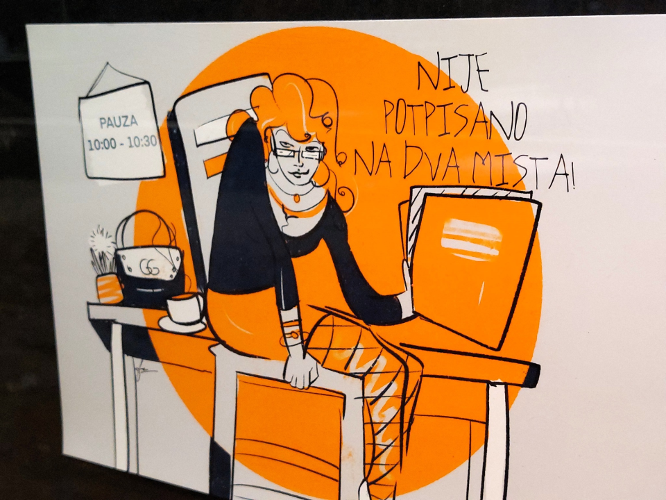 U knjižnici otvorena izložba mlade umjetnice Lucije Živković