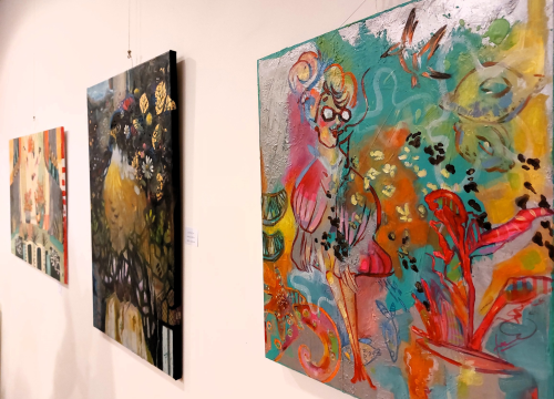 Fotografija 10 - U knjižnici otvorena izložba mlade umjetnice Lucije Živković