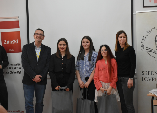 Fotografija 20 - U kninskoj srednjoj školi održano regionalno natjecanje Poslovni izazov 2024. za regiju Jug