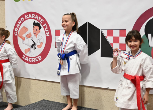 Fotografija 19 -  Karate klub Okit Vodice drugi najbolji klub turnira 'Grand karate fun' u Zagrebu
