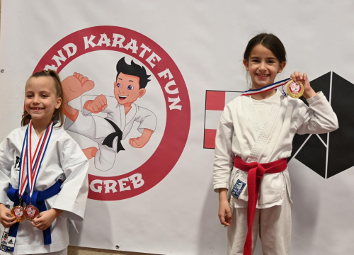 Fotografija 17 -  Karate klub Okit Vodice drugi najbolji klub turnira 'Grand karate fun' u Zagrebu