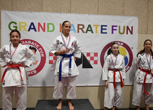Fotografija 16 -  Karate klub Okit Vodice drugi najbolji klub turnira 'Grand karate fun' u Zagrebu