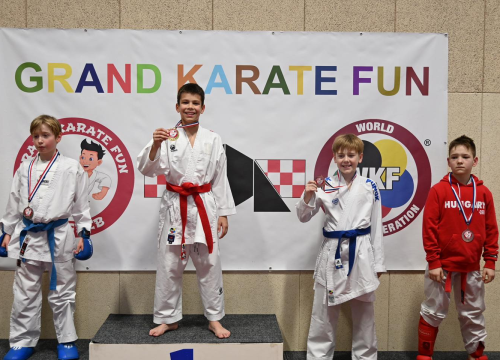 Fotografija 13 -  Karate klub Okit Vodice drugi najbolji klub turnira 'Grand karate fun' u Zagrebu