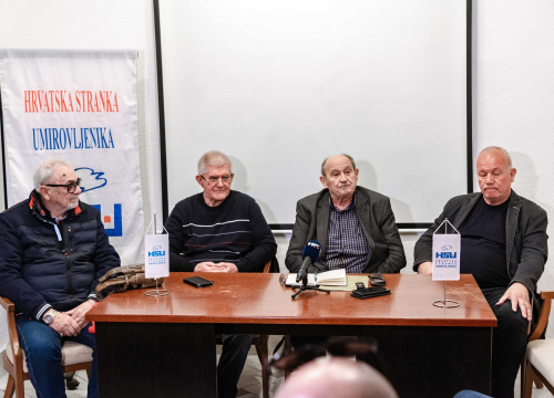 Vodstvo HSU-a u Šibeniku: 'Tražimo uskrsnicu, 13. mirovinu i pravobranitelja za osobe starije životne dobi'