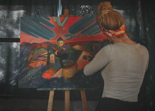 Fotografija 3 - Luciji Živković ekonomija je struka, a umjetnost ljubav: 'Sve je počelo s jednim mornarom'