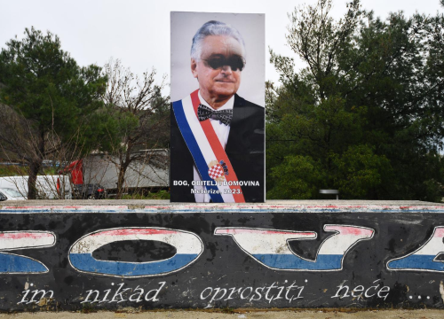 Policija izašla na teren na Meterize i utvrdila da je Tuđman doista išaran