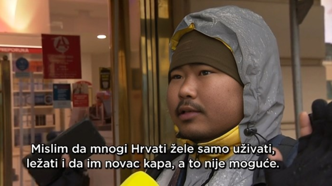 Nepalac u Zagrebu: 'Ako Hrvati žele raditi poslove koje mi radimo, neka ih rade'