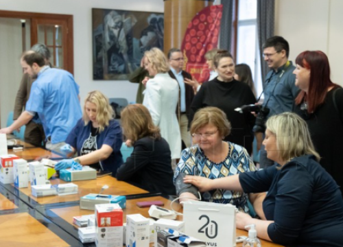 U povodu Svjetskog dana bubrega zastupnicima mjeren tlak, šećer, kolesterol