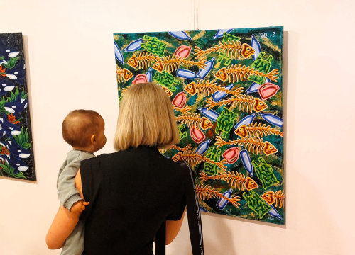 U knjižnici otvorena izložba Marina Štokića