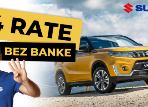 Fotografija 3 - Do novog Suzukija od sada i u četiri godišnje rate! Novi, još jednostavniji način financiranja