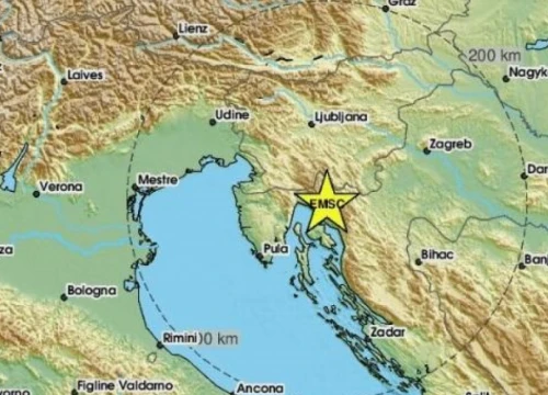 Kvarner zatresao potres magnitude 3,8 stupnja