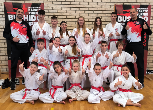 Čak 18 medalja za karataše Šibenika 1066 na Bushido openu u Banja Luci