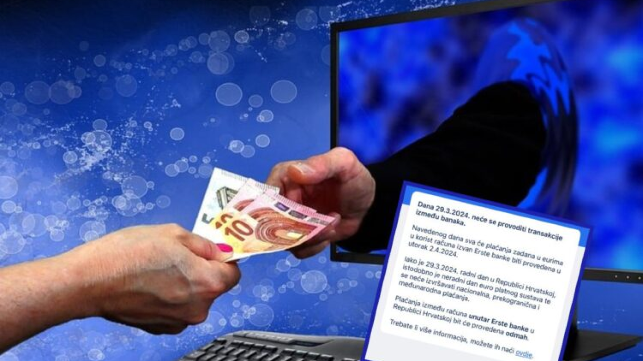 Važna obavijest banaka: Na Veliki petak neće biti dostupna jedna usluga