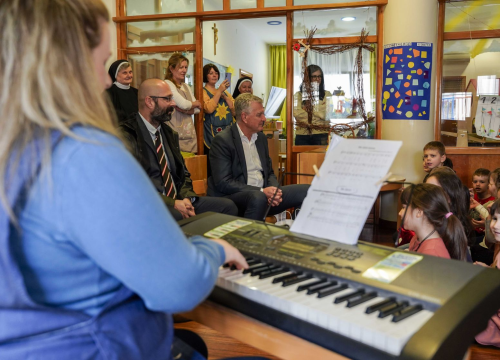 Fotografija 7 - Gradonačelnik Burić posjetio Dječji vrtić Brat Sunce