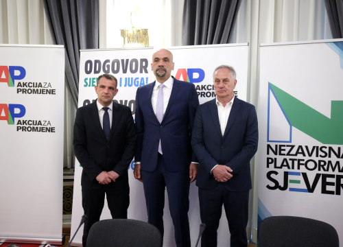 Župan Marko Jelić predstavio koaliciju 'Odgovor sjevera i juga'