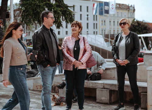 Fotografija 13 - Prosvjed za profesora Tonija Skelina: 'Doživio je ogromnu nepravdu, svi smo u stanju šoka'