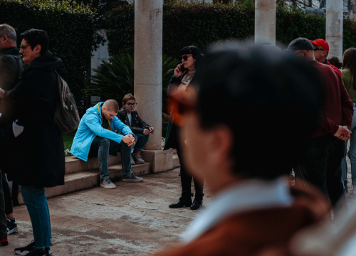 Fotografija 17 - Prosvjed za profesora Tonija Skelina: 'Doživio je ogromnu nepravdu, svi smo u stanju šoka'