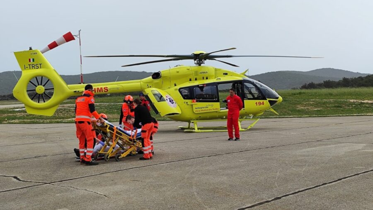 Prva intervencija tima Helikopterske hitne medicinske službe