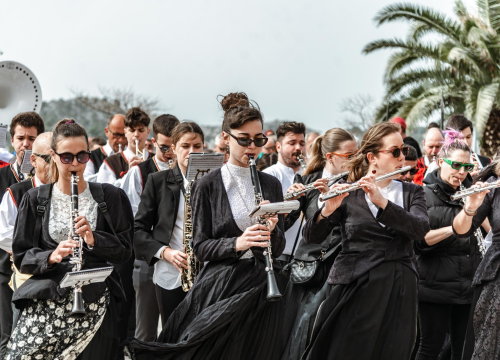 Fotografija 15 - Uskrsni doručak i ove godine privukao brojne Šibenčane, fritaja 'planula' u nekoliko minuta
